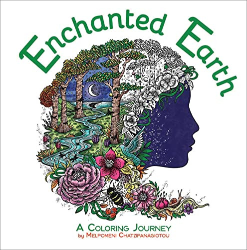 Enchanted Earth Coloring: A Coloring Journey - Melpomeni Coloring