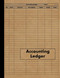 Accounting Ledger: Large Simple Accounting Ledger Book for Bookkeeping