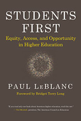 Students First: Equity Access and Opportunity in Higher Education