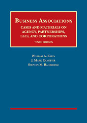 Business Associations Cases and Materials on Agency Partnerships