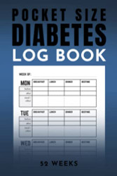 Pocket Size Diabetes Log Book
