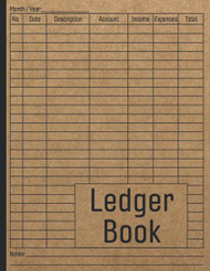 Ledger Book: Income and Expenses Tracker / Profit and Loss Ledger