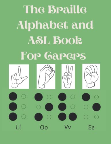 Braille Alphabet and ASL Book For Carers