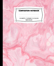 marble composition notebook wide ruled