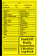 Forklift Daily Inspection Checklist Log Book
