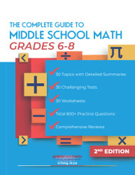 COMPLETE GUIDE TO MIDDLE SCHOOL MATH BOOK GRADES 6-8