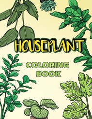 Houseplant Coloring Book