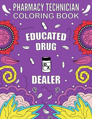Pharmacy Technician Coloring Book