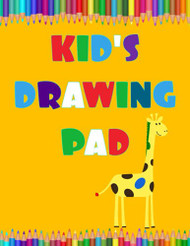 Kid's Drawing Pad A4: Drawing Paper for Children | Thick Paper - Large