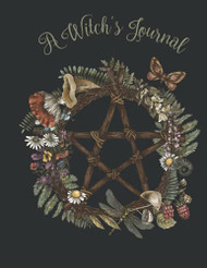 Witch's Journal 500 Page Notebook for Tarot Dreams Spells Runes