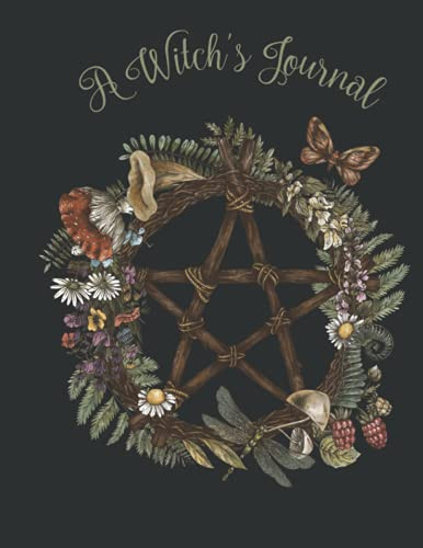 Witch's Journal 500 Page Notebook for Tarot Dreams Spells Runes