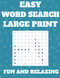 Easy Word Search Large Print
