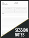 Session Notes Notebook: Session Notebook For Therapists