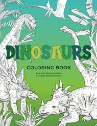 Dinosaurs Coloring Book: Realistic Dinosaurs