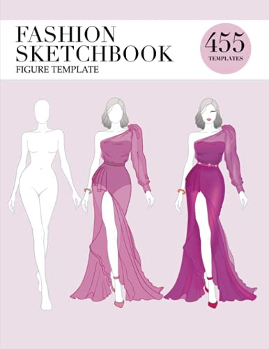 Fashion Sketchbook Figure Template by Julia Moore