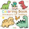 Coloring Book Dinosaurs For Toddlers