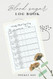 Blood Sugar Log Book Pocket Size