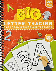 BIG Letter Tracing for Preschoolers and Toddlers ages 2-4