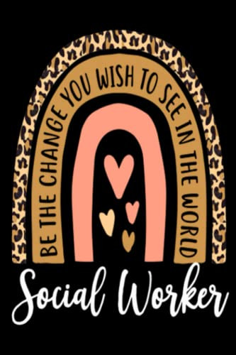 Social Worker: Best gift for social worker - 6x9 inch Ruled Notebook