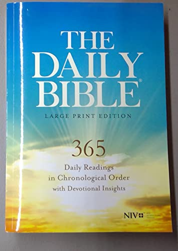 Daily Bible 365 Daily Readings NIV Large Print Edition
