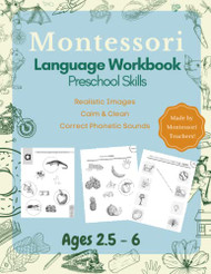 Montessori Language Workbook Preschool Skills