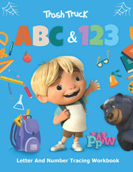Trash Truck Letter And Number Tracing Workbook