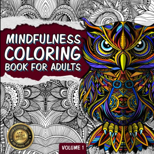 Mindfulness Coloring Book For Adults YOURnotes