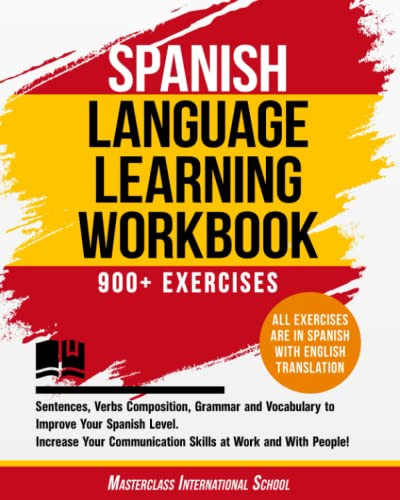 Spanish Language Learning Workbook