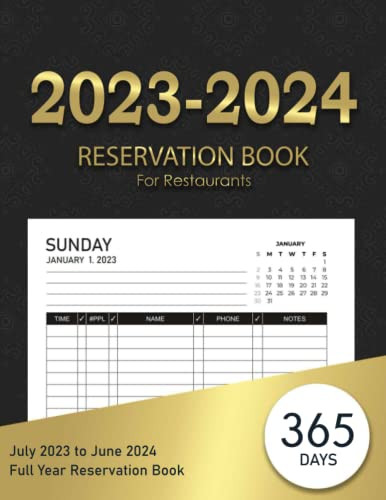 Reservation Book For Restaurant