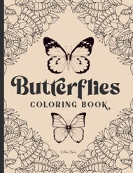 Color By Number Birds and Butterflies - Anti Anxiety Coloring Book