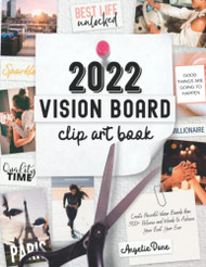 2022 Vision Board Clip Art Book