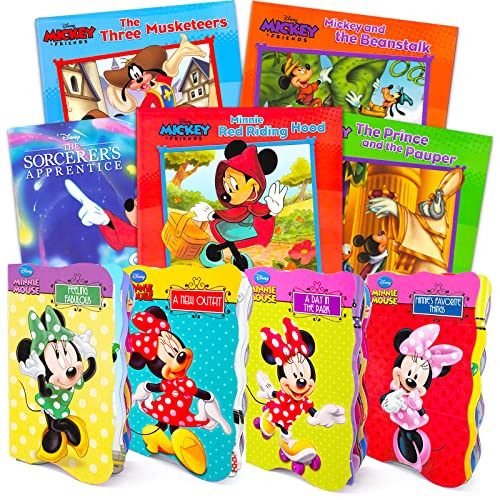 Disney Minnie Mouse Books for 1-3 Year Old -- 9 Pack Minnie Mouse