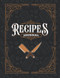 Blank Recipe Book to Write in Your Own Recipes for Men