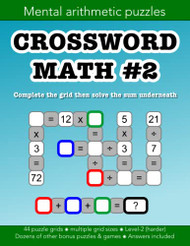 Crossword Math 2 mental arithmetic number puzzles and other games