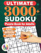 Ultimate 3000+ Sudoku Puzzle Book for Adults