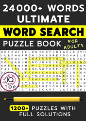 24000+ Words Ultimate Word Search Puzzle Book for Adults