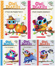 NEW SET! Owl Diaries 5 Books Set