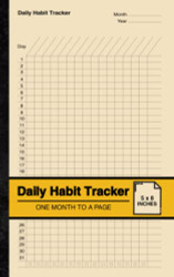 Daily Habit Tracker: Habit Tracking Notebook | One Month to a Page