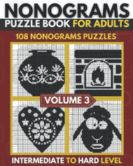 Nonogram Puzzle Book: Upper Intermediate To Hard Nonogram Puzzles