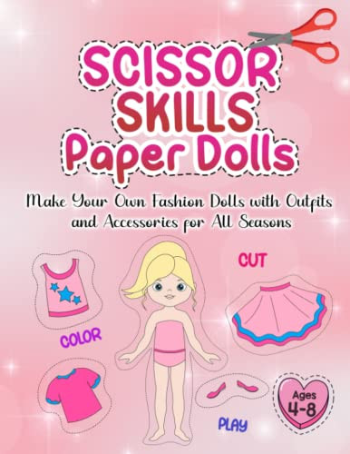 Scissor Skills Paper Dolls