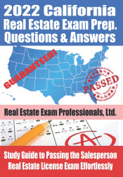2022 California Real Estate Exam Prep Questions & Answers