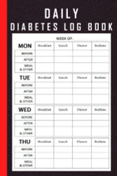 Daily Diabetes Log Book - Pocket Size
