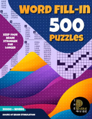 Word Fill In Puzzle Book for Adults and Teens
