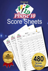 Original Phase 10 Score Sheets
