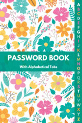Password Book with Alphabetical Tabs