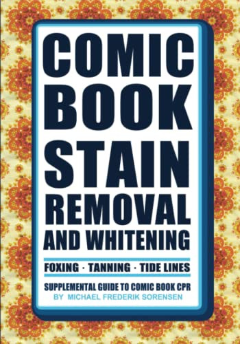 Comic Book Stain Removal and Whitening