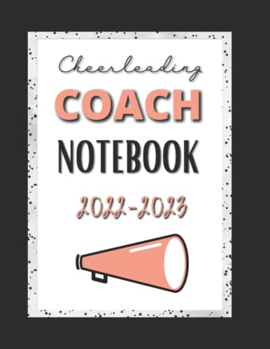 Cheerleading Coach Notebook