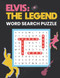 Elvis: The Legend music word search puzzle: Great Country Music Word