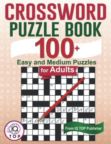 Crossword Puzzle Book for Adults