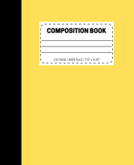 Composition Notebooks Comp Books Wide Ruled Paper 100 Sheets 9-3/4